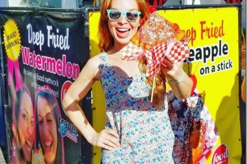 Deep Fried Watermelon at the LA County Fair Deep Fried Watermelon at the LA County Fair