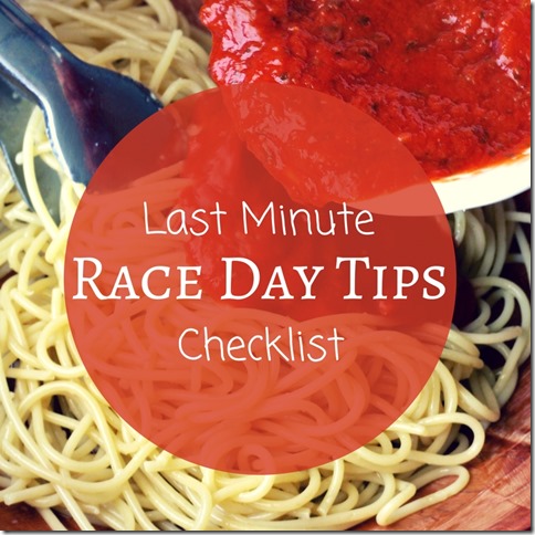 Last Minute Race Day tips podcast (800x800)