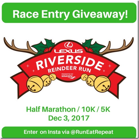 Riverside race giveaway