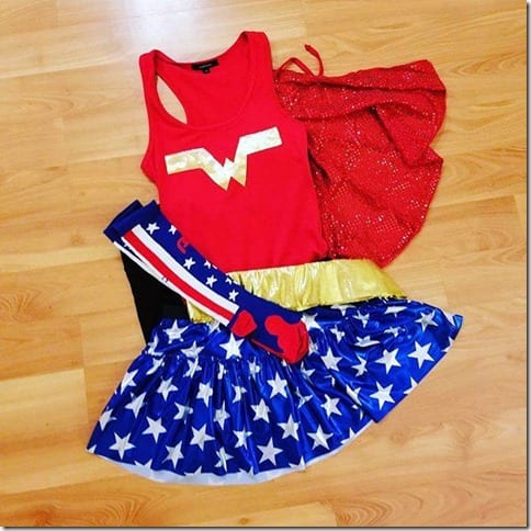 wonder woman running costume