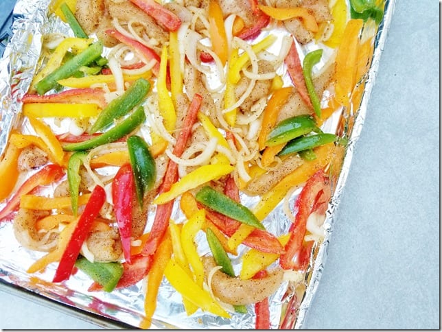 easy sheet pan chicken fajitas recipe 1