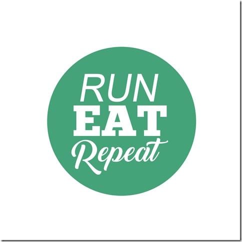 Run Eat Repeat pod logo