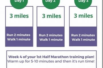 Half Marathon Training Week 4 Half Marathon Training Week 4
