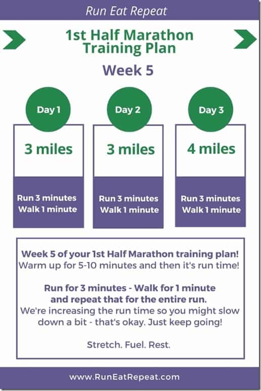 1st half marathon plan week 5 - June 2018 (533x800)