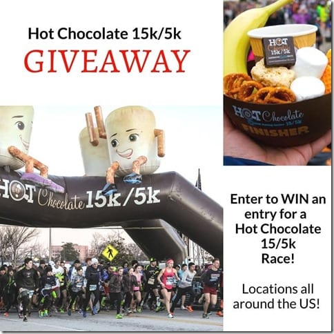 hot chocolate 15k give away