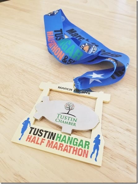 tustin hangar half marathon run