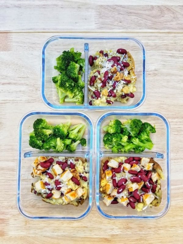 meal prep for busy runners menu