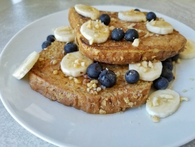 healthy french toast recipe for runners