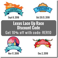 Lexus Lace Up Race Discount Code