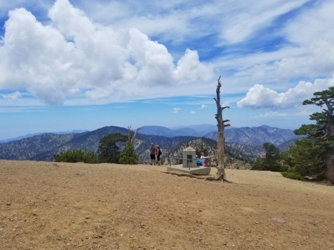 top of Mount Baden-Powell climb