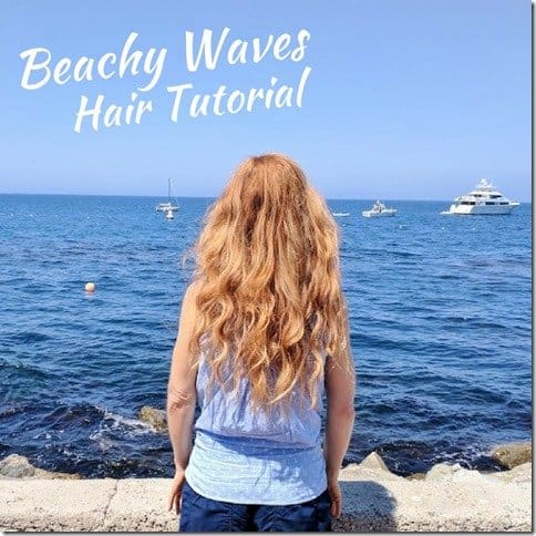 Beachy Waves Hair Tutorial (800x800)