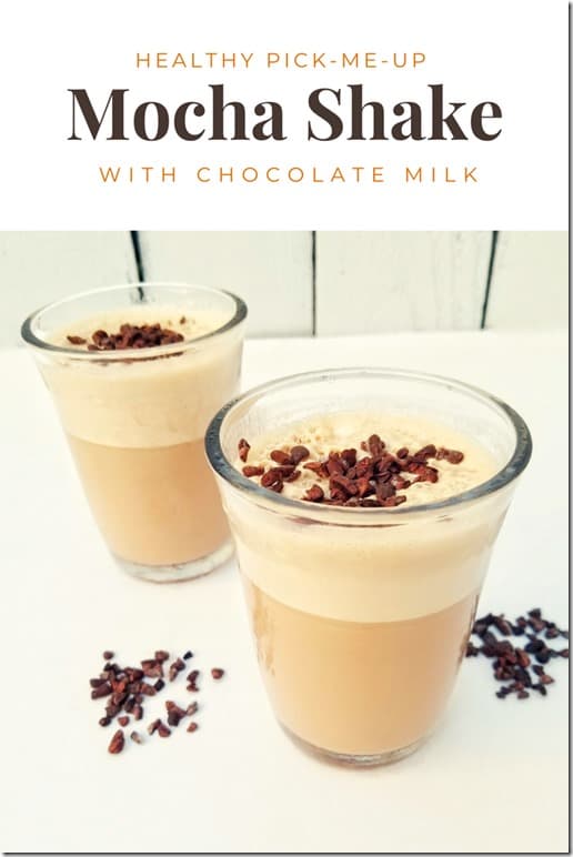 Easy Mocha Shake Recipe with Chocolate Milk