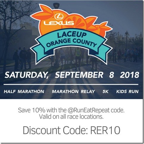 Lace Up Race Orange County Discount Code_ RER10