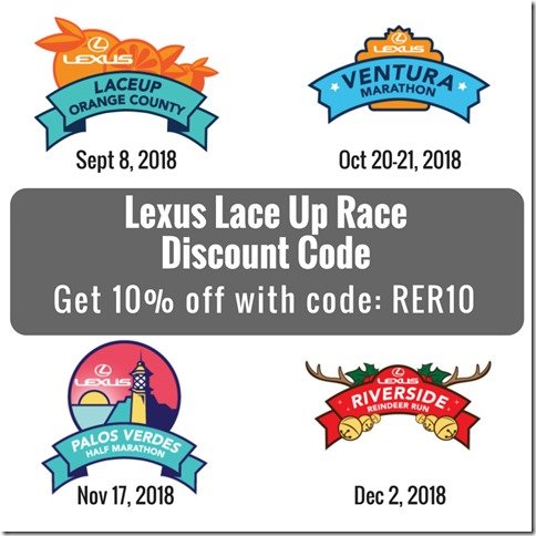 on running discount code