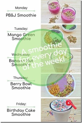 5 smoothie recipes with yogurt for every day of the week (1) (534x800)