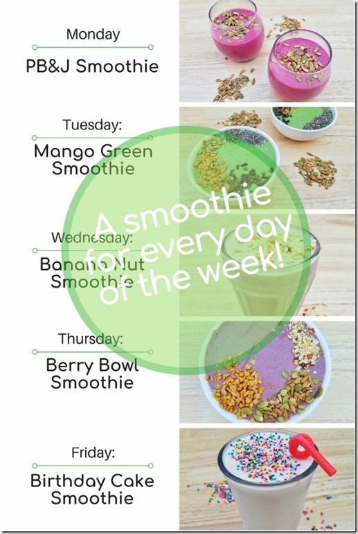 5 smoothie recipes with yogurt for every day of the week (1) (534x800)