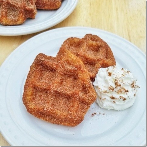 churro waffles recipe with refrigerated biscuit dough
