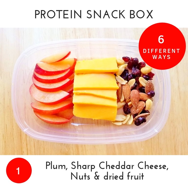 Protein Snack Box for Kids