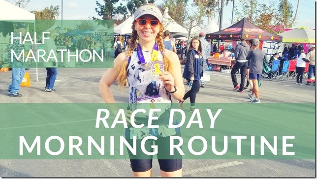 Half Marathon Race Day Morning Routine video