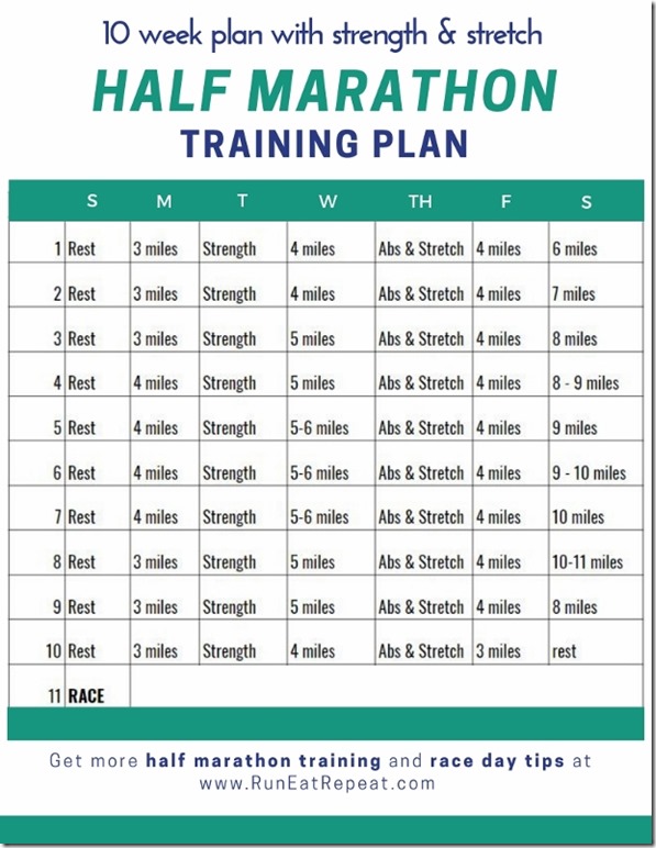 Half Marathon Training Plan Marathon Prep Running Training Plan 