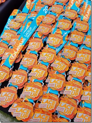 Lexus Lace Up Half Marathon irvine results medals (600x800)