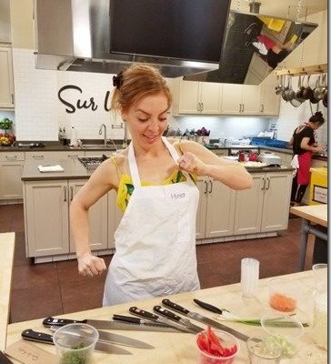 Knife Skills Class at Sur La Table and the BEST Run and Food of September!