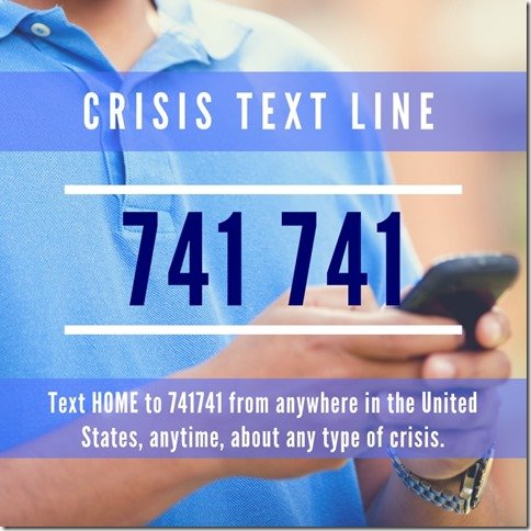 Crisis Text Line number (800x800)