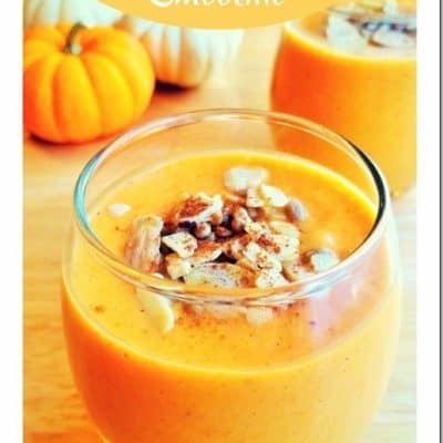 Pumpkin Pie Protein Shake Recipe
