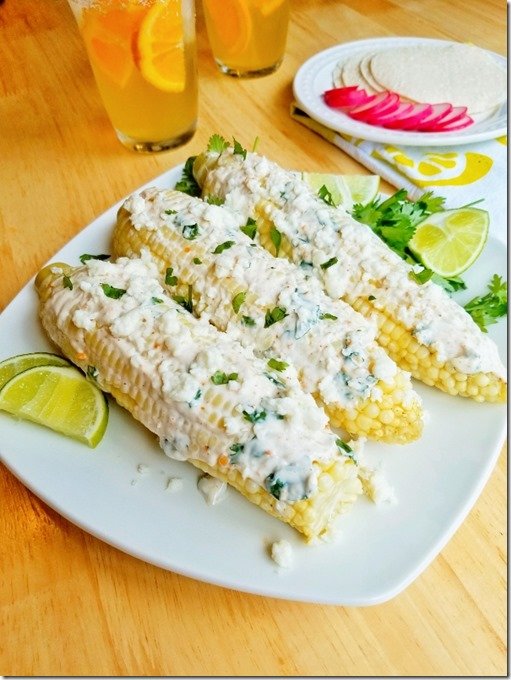 grilled Mexican street corn Elote Recipe 2