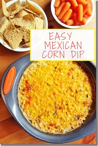 Easy Mexican Corn Dip Recipe