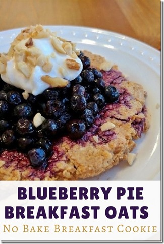 blueberry pie breakfast cookie recipe