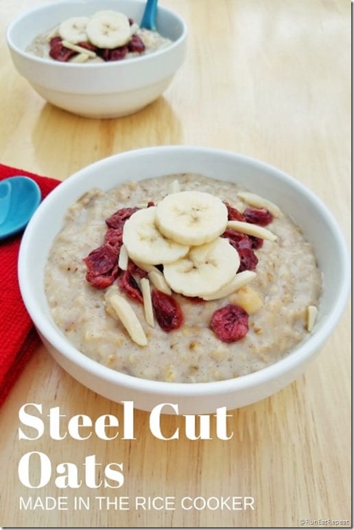 Easy Steel Cut Oats made in rice cooker (427x640)