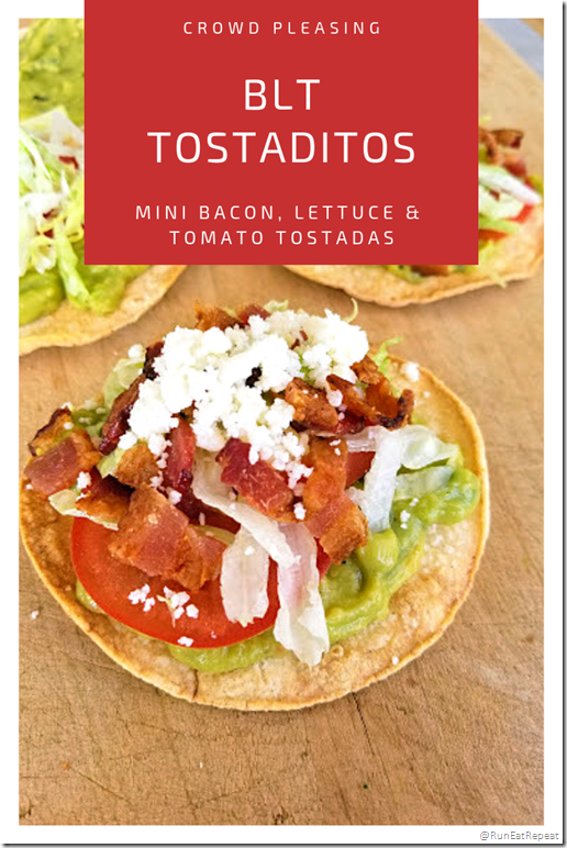 BLT Tostaditos mini bacon tostadas piled high (2)