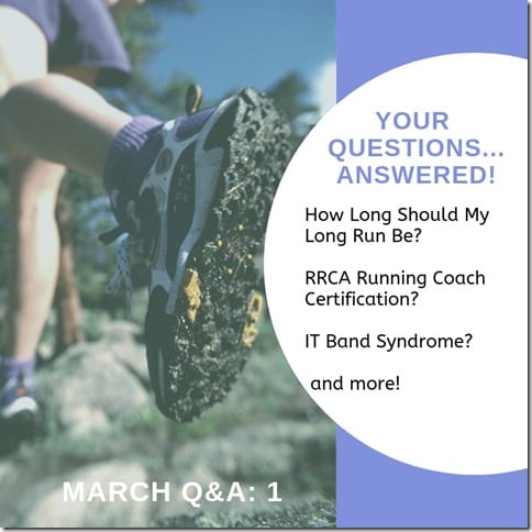 March running questions instagram story