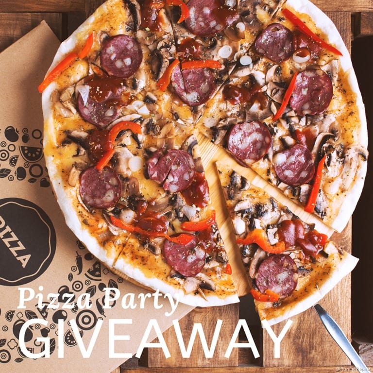 I’m Buying You Pizza– Fun Instagram Giveaway - Run Eat Repeat
