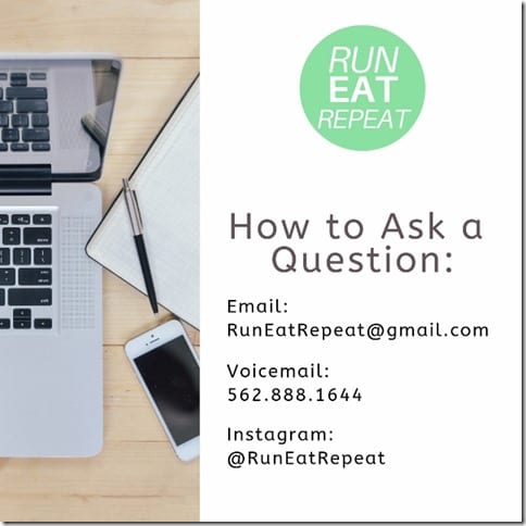 Run Eat Repeat Podcast questions email voicemail (640x640)