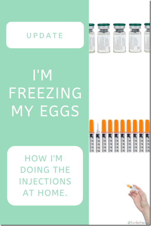 egg freeze how i'm doing the injections