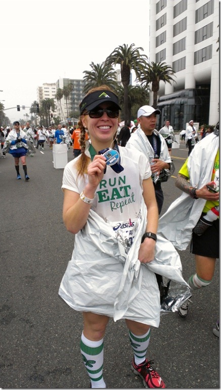 la marathon recap pr run instagram