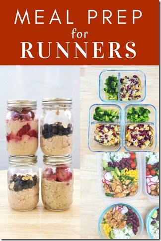 meal prep for runners