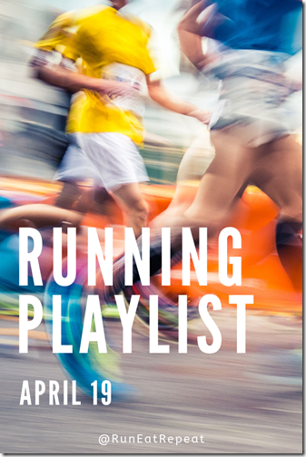 New Running Playlist April 19