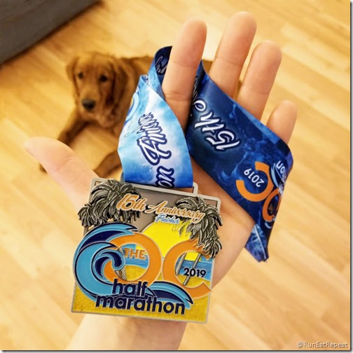 oc marathon half marathon results recap medal monday