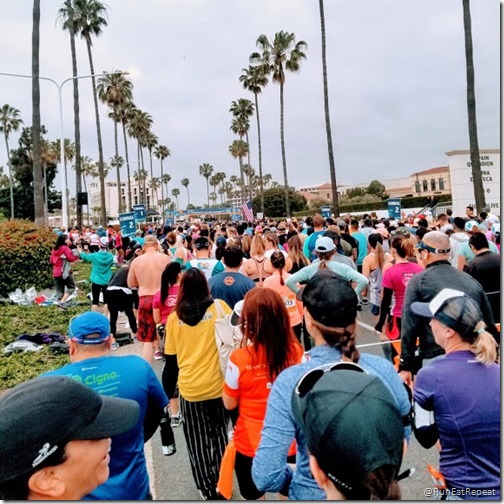 oc marathon half marathon results recap start line