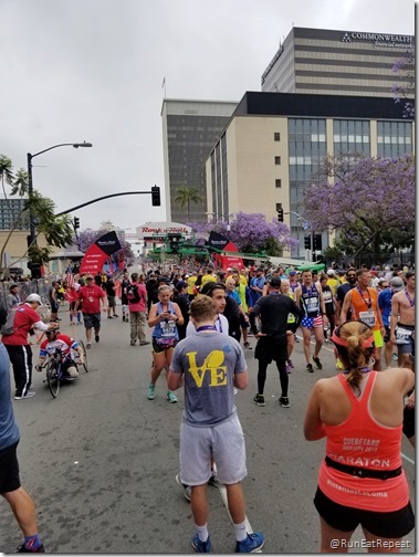 Rock N Roll San Diego Half Marathon results recap running blog finish