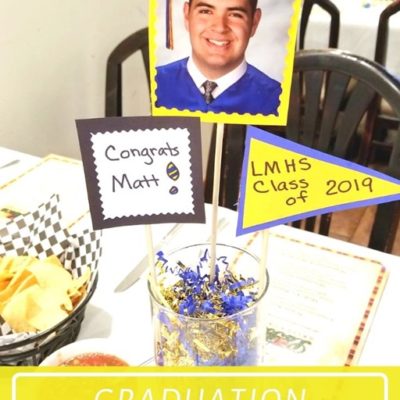 My lil Brother’s High School Graduation Party and Great Mexican Food