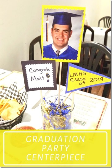 Graduation Party centerpiece idea (1)