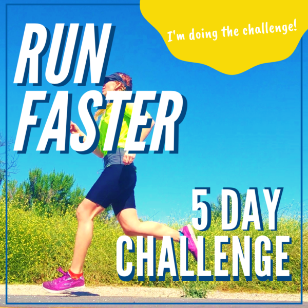 Share Run Faster 5 Day Challenge Instagram promo