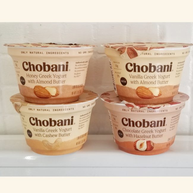 New Chobani Yogurt with Almond Butter & Cashew Butter Run Eat Repeat