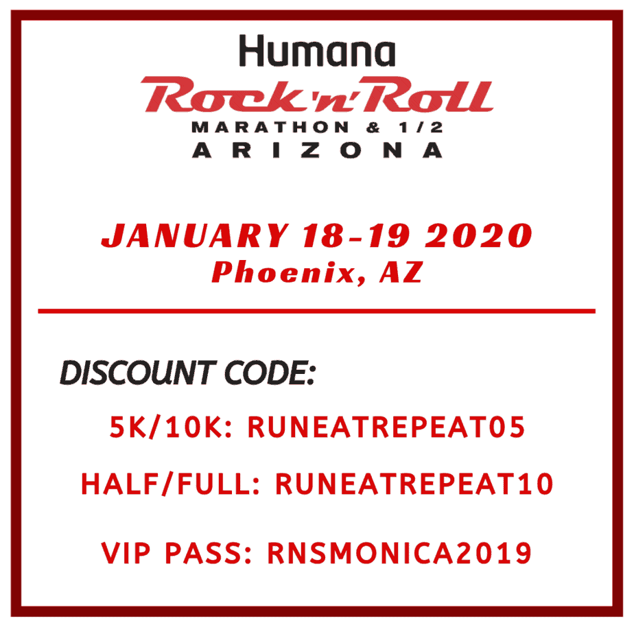RnR Marathon Arizona Discount Code half 10k 5k
