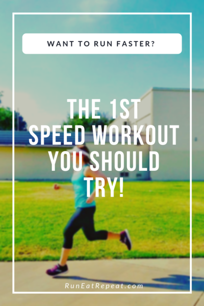 new runner speed work