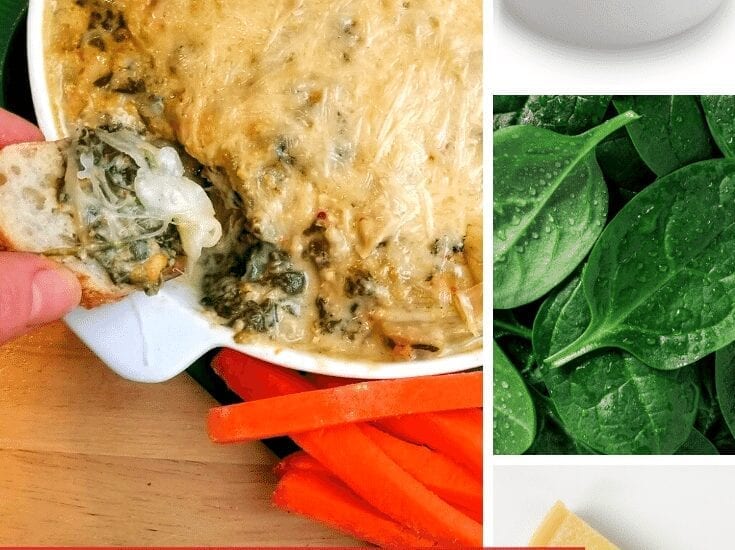 easy healthy spinach dip recipe